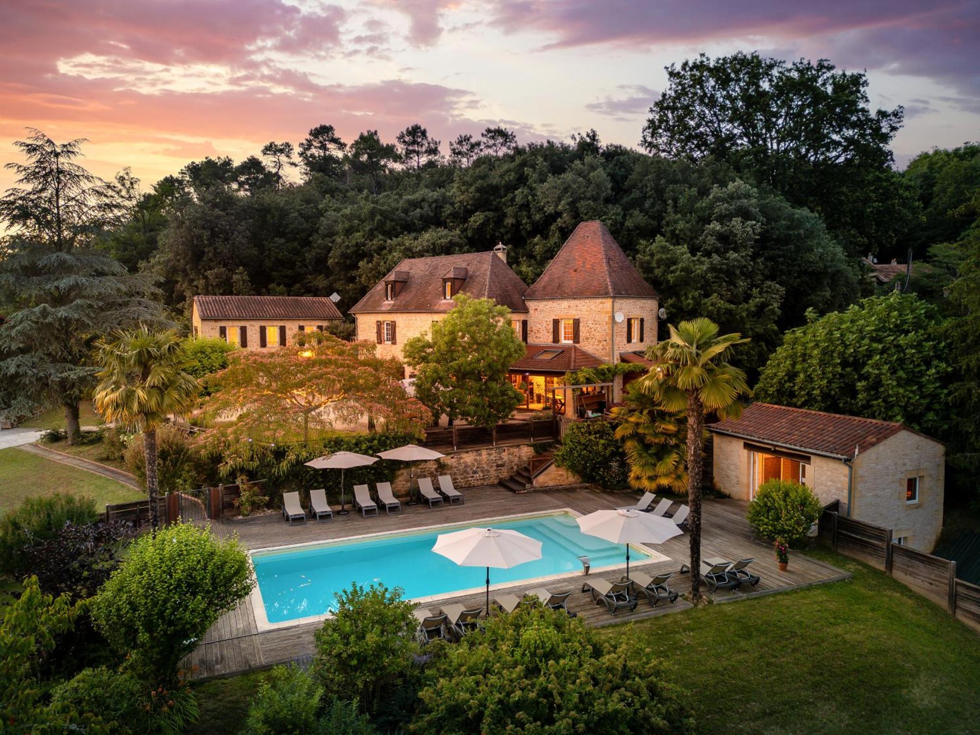 Domaine De Campagnac - Spa & Sauna Carsac-Aillac Exterior photo